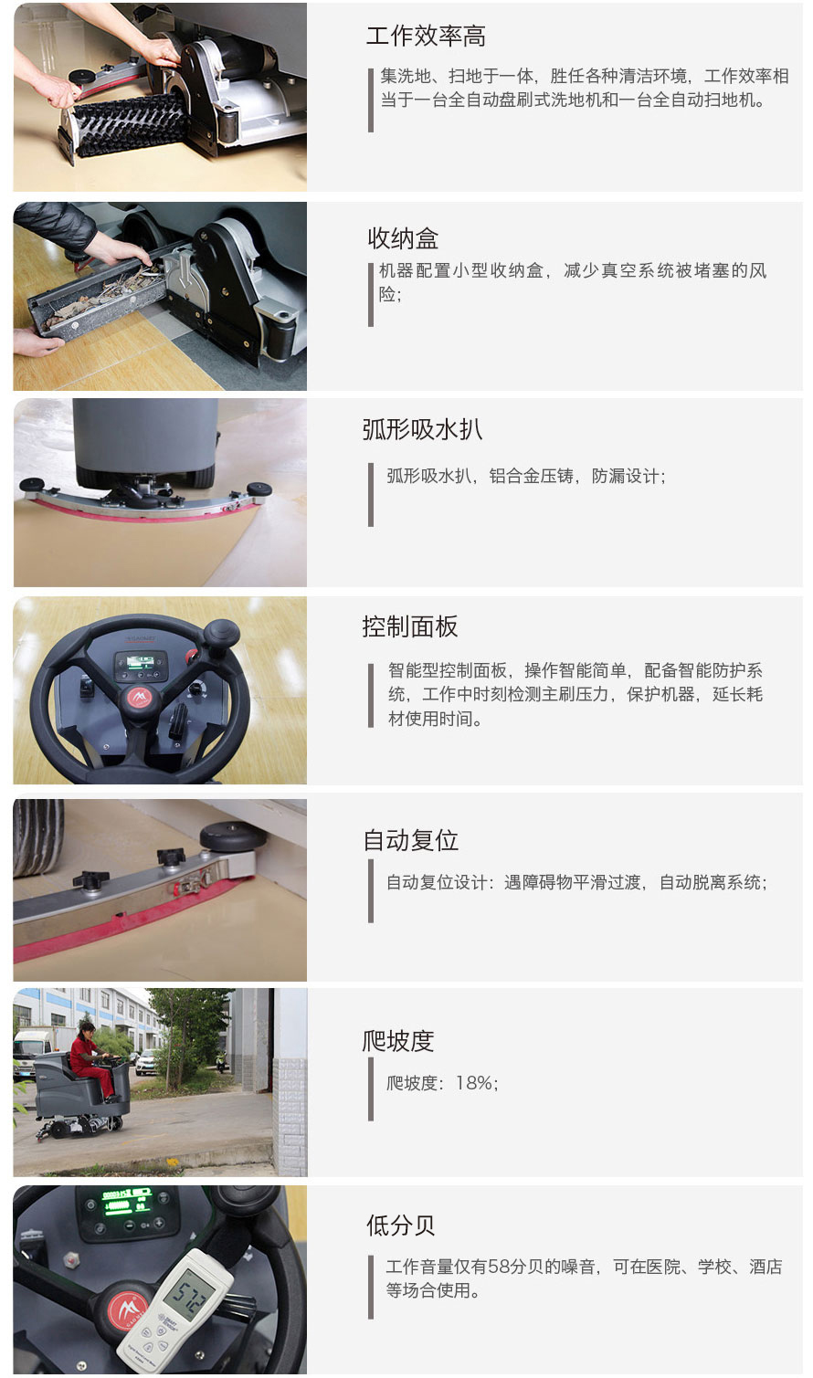 GM110BTR80高美驾驶洗扫一体机|扫洗一体机(图4)